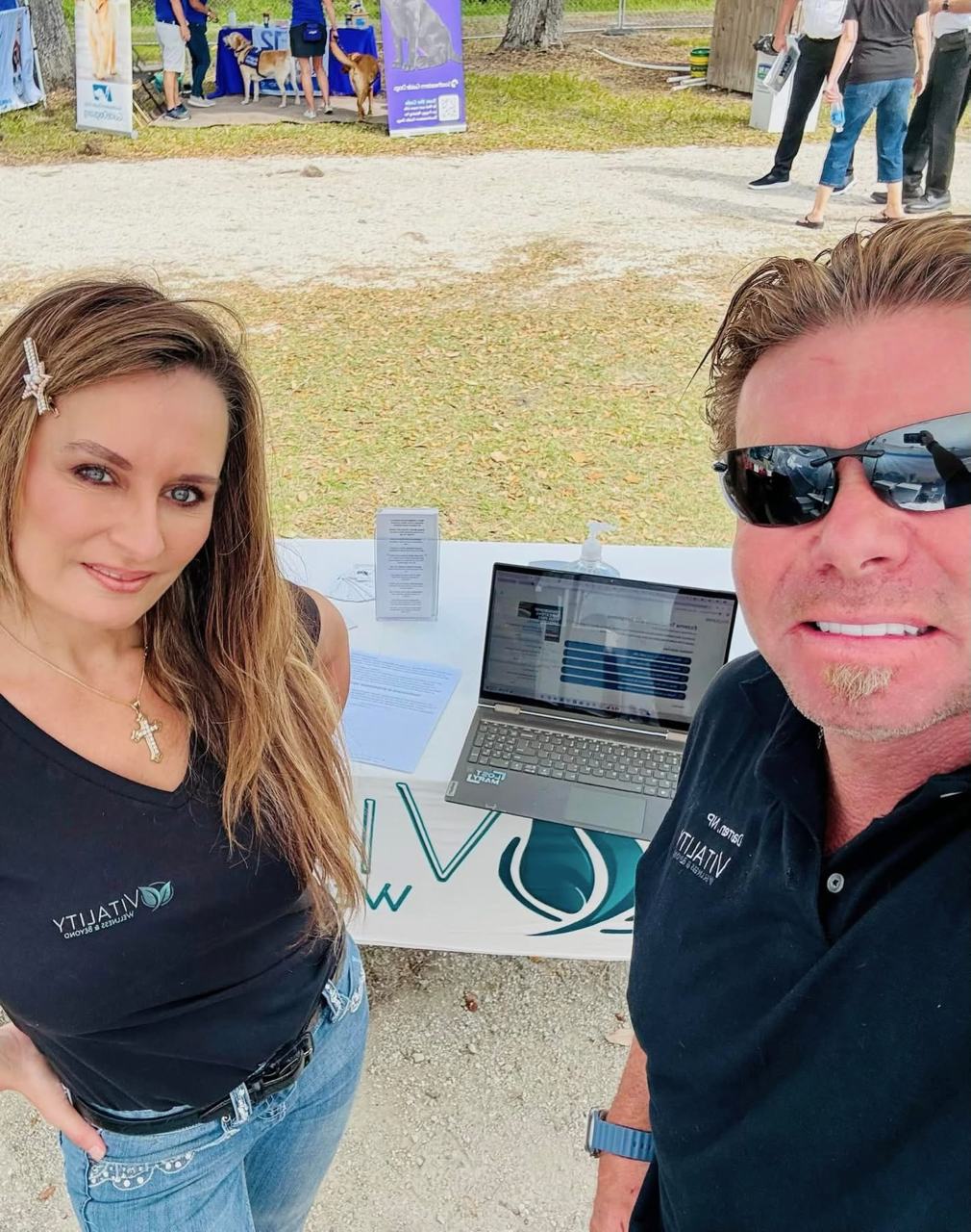 Darren and Gail, founders of Vitality Wellness And Beyond